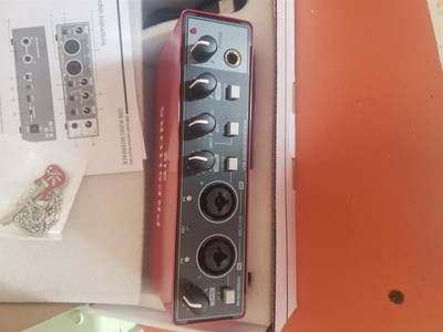 Preshors 2i2 Audio interface soundcard