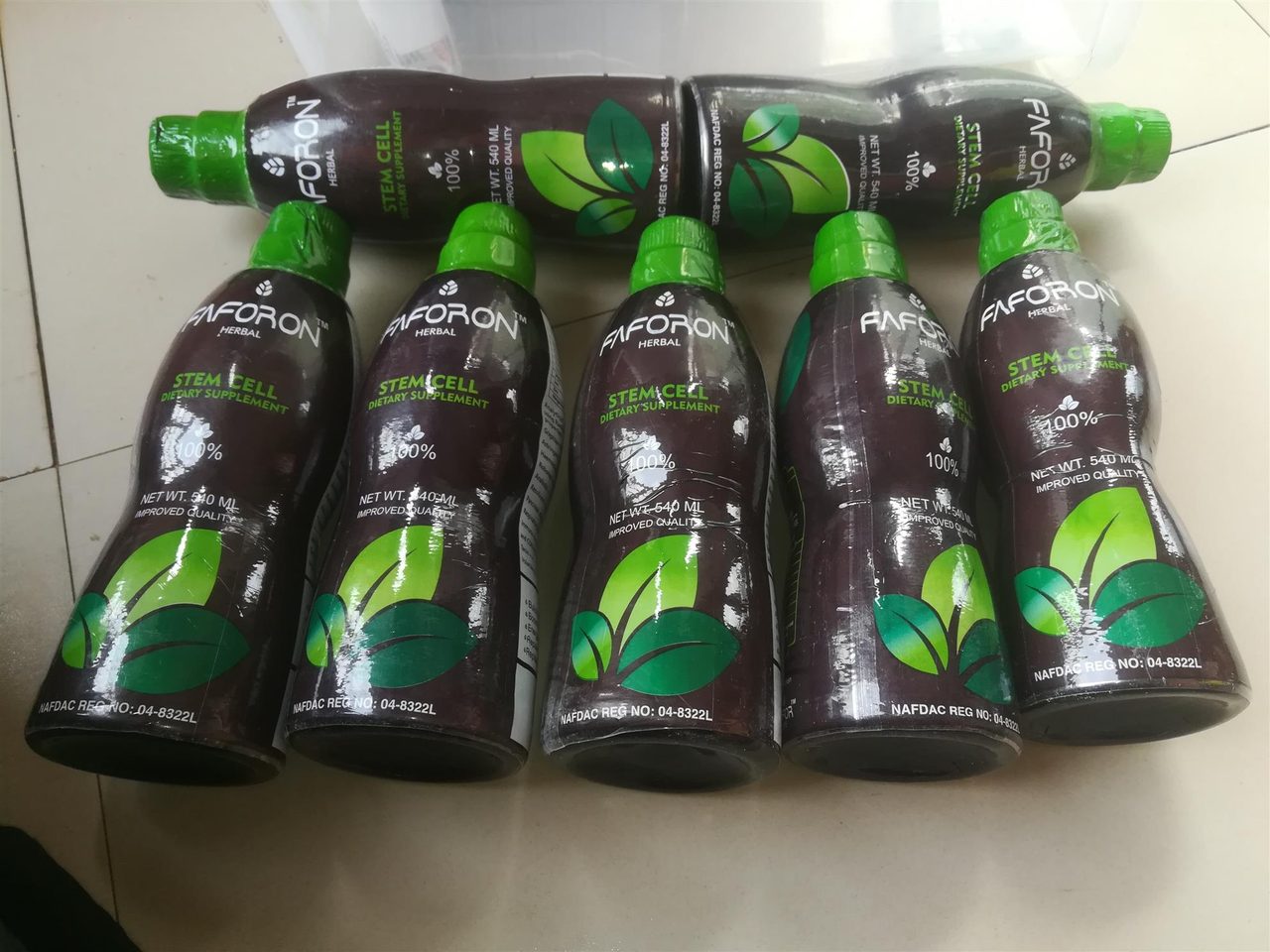 Faforon stem cell dietary supplements