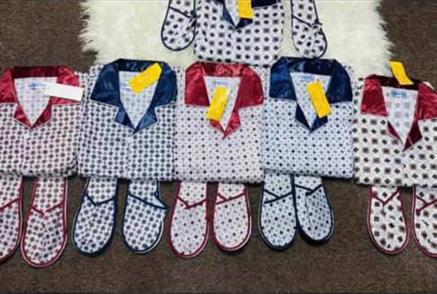 Pajamas night wear for both adults and c