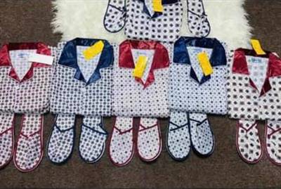 Pajamas night wear for both adults and c
