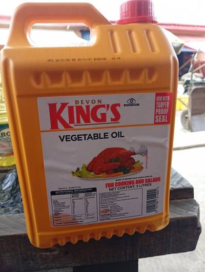 King's vegetable oil 5ltrs