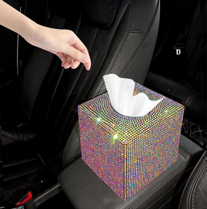 Custom Bling Tissue Box