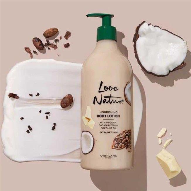 Love nature nourishing coconut body crea