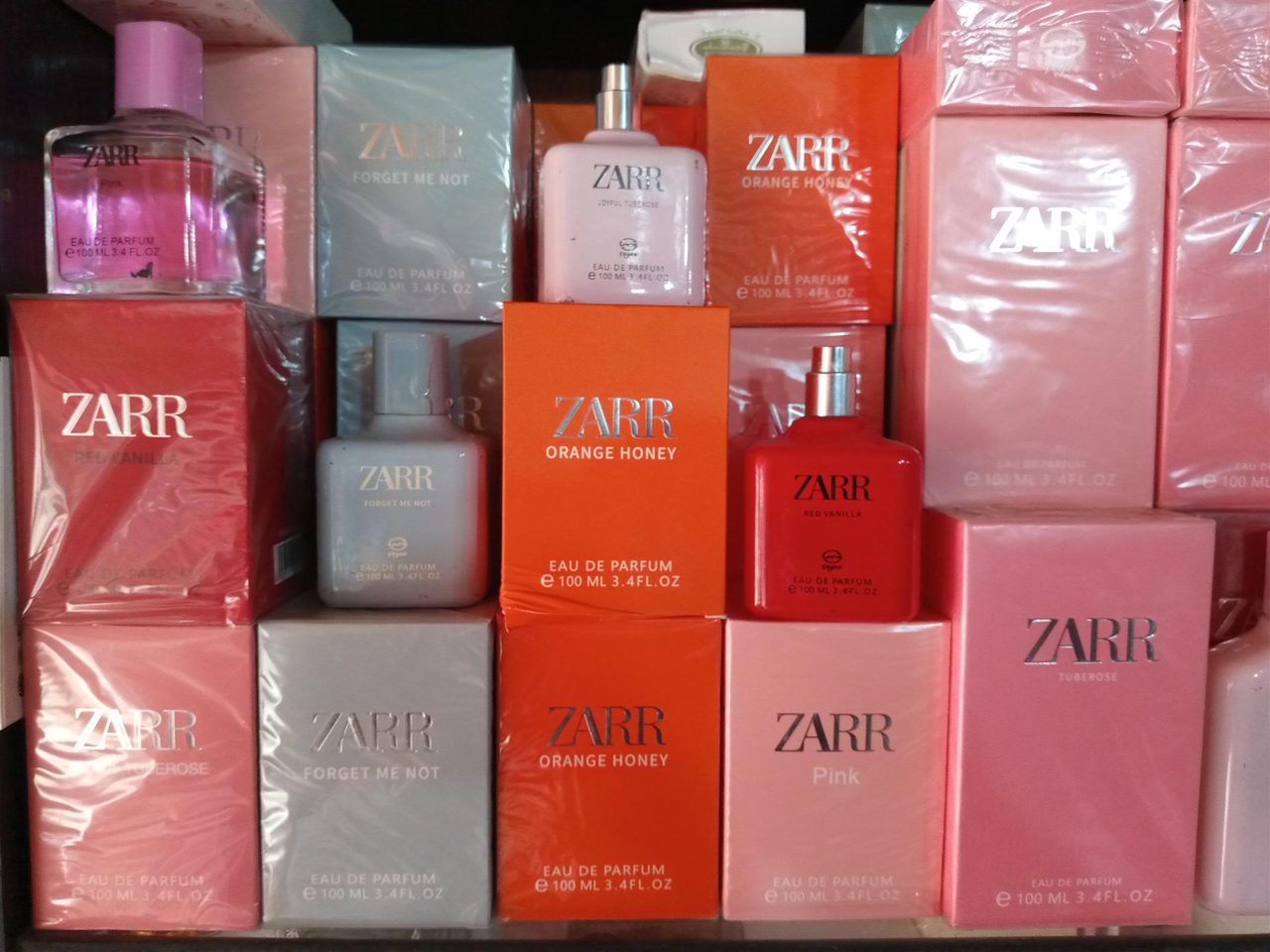 100ml Zarr perfume/ 250 Scenabrlla Spray
