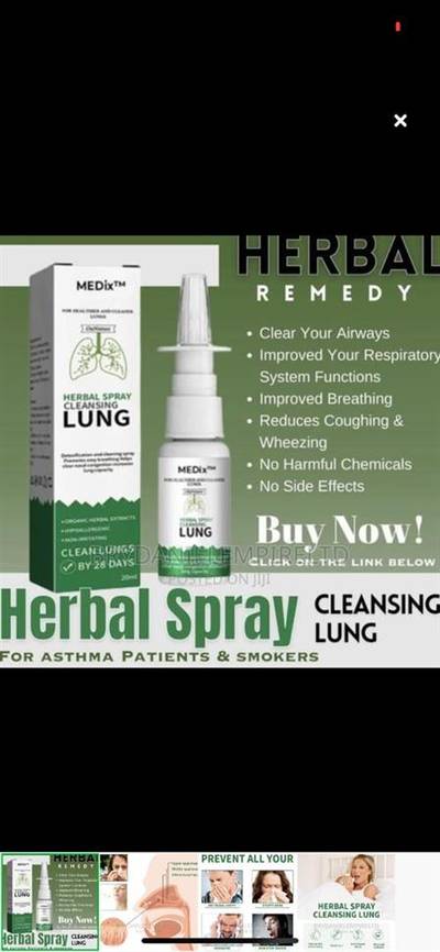 Herbal spray cleansing LUNG