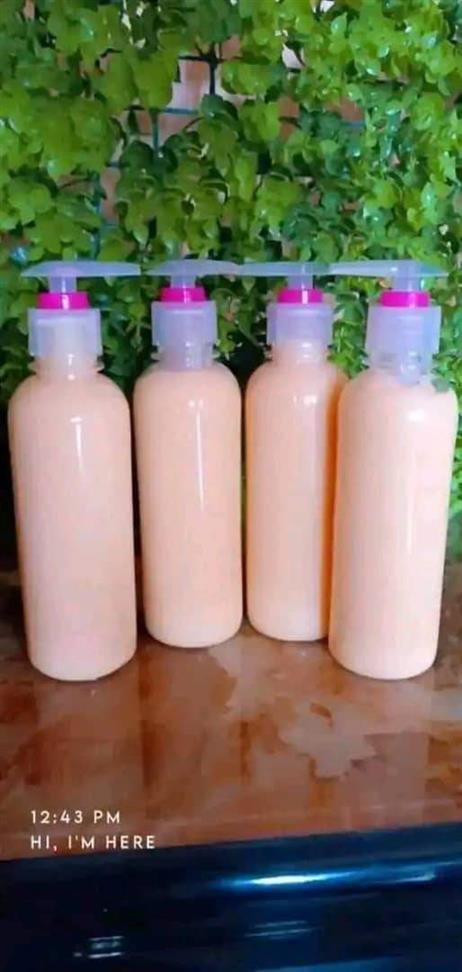 Whitening body lotion and molato soap