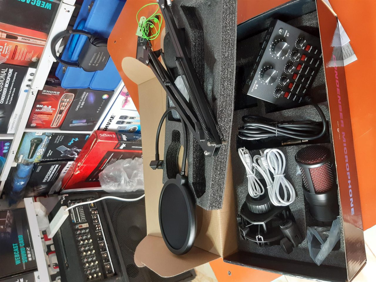 Ds180 complete set microphone
