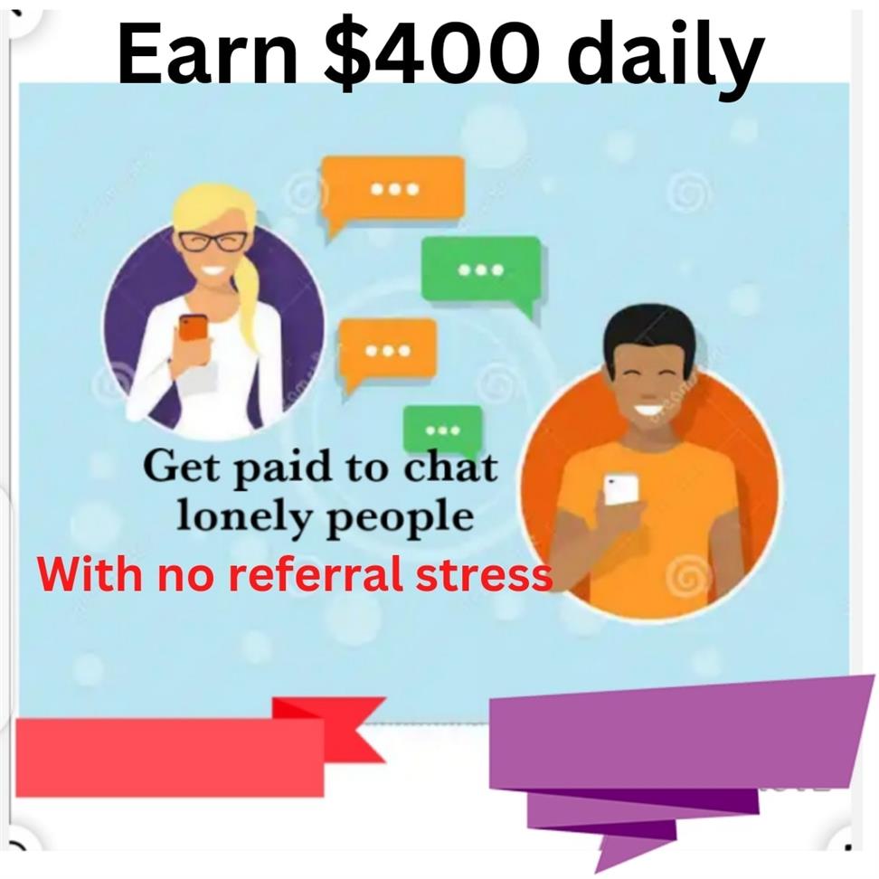 Online friend chatting job