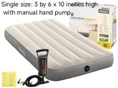 Inflatable Single Size Air Mattress