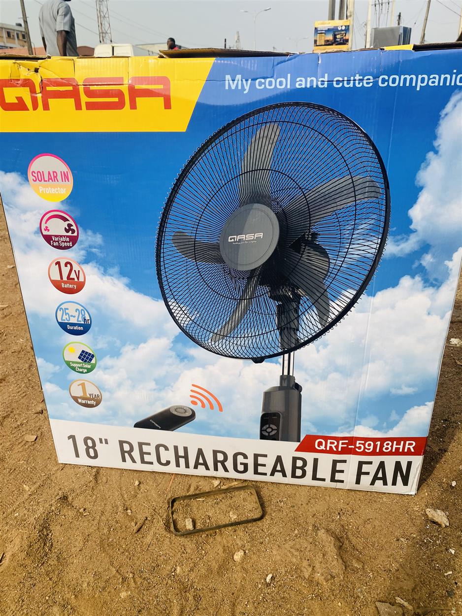 QASA rechargeable battery fan for sale