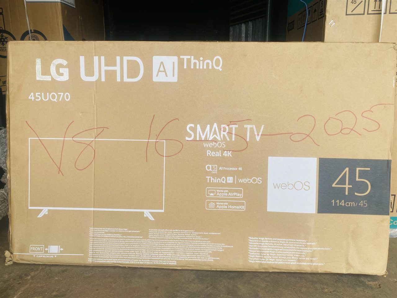 LG 45” tv with Bluetooth for sale