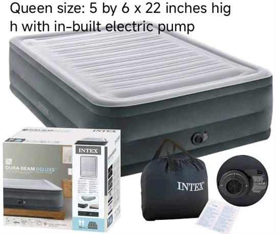 Intex Inflatable Queen Size Air Mattress