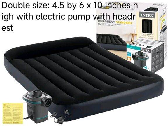 Inflatable Double Size Air Mattress