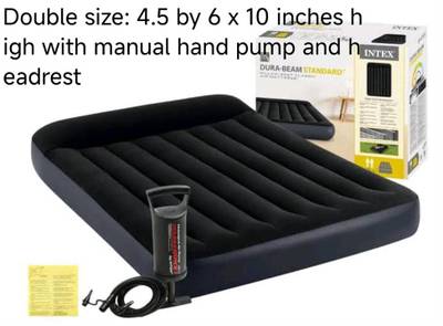Inflatable Double Size Air Mattress