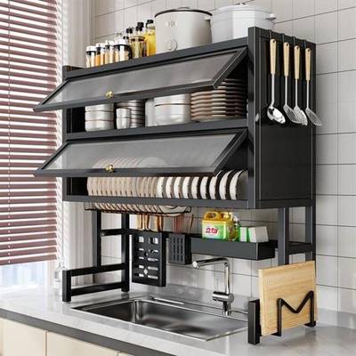 Over The Sink Dish Rack double layer