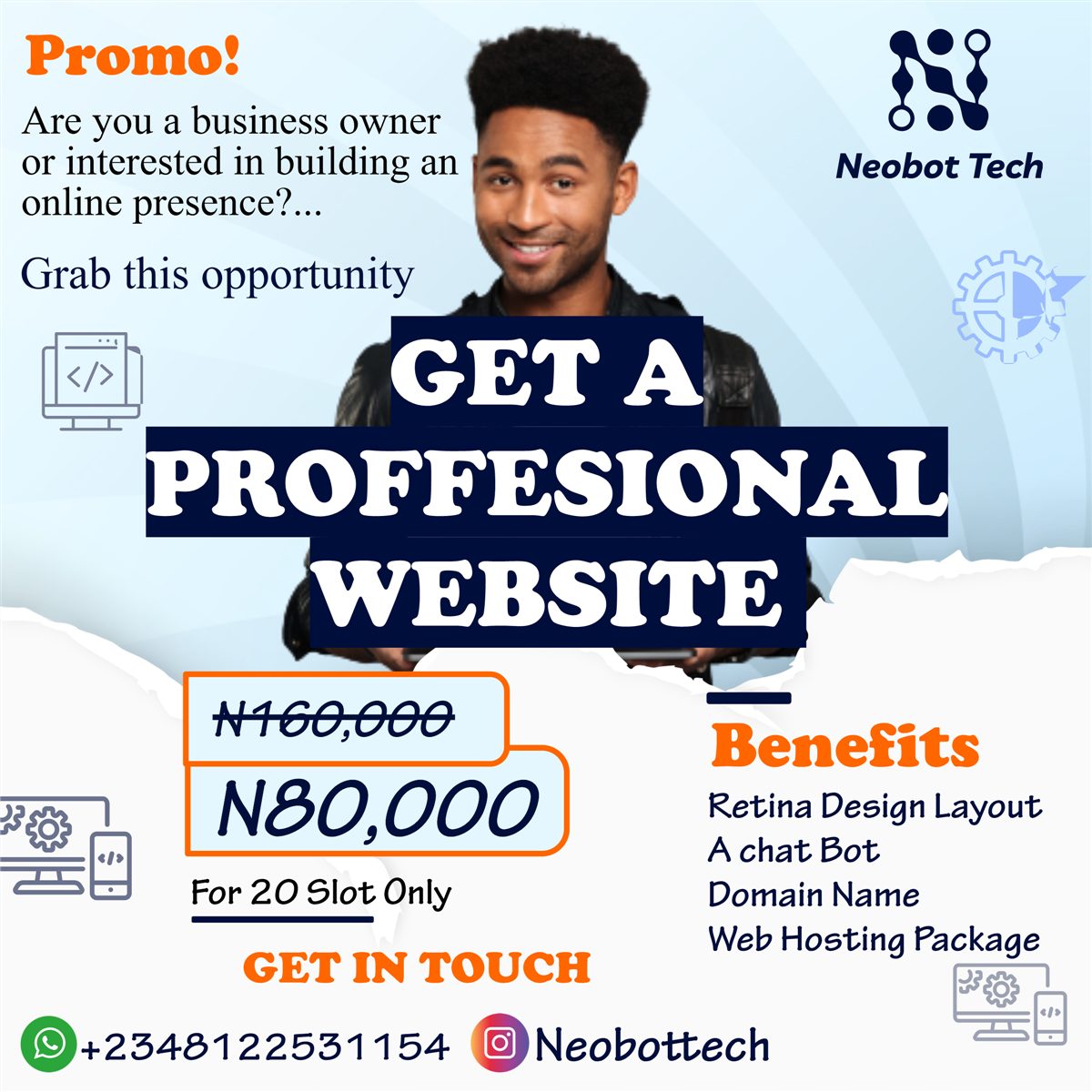 Business website development