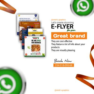 Business flyer or business logo