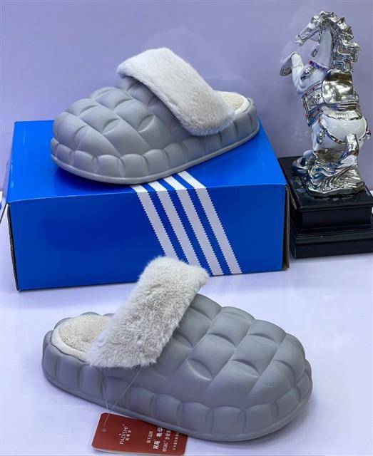 supreme hairy crocs