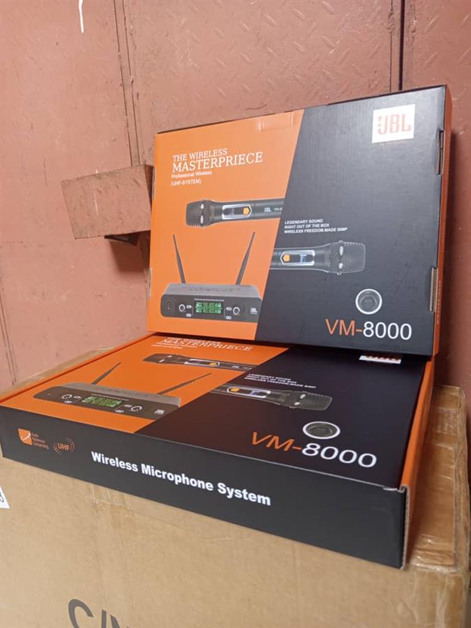 Professional JBL wireless microphones