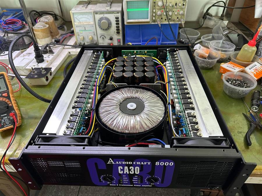 Heavy duty power Amplifier