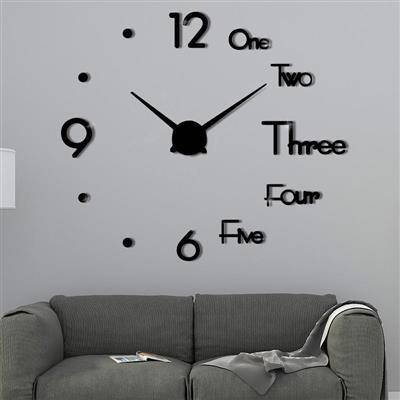DIY 3D MODERN WALL CLOCK