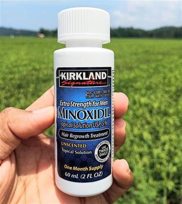 Kirkland Minoxidil Hair Beard Growth Lag