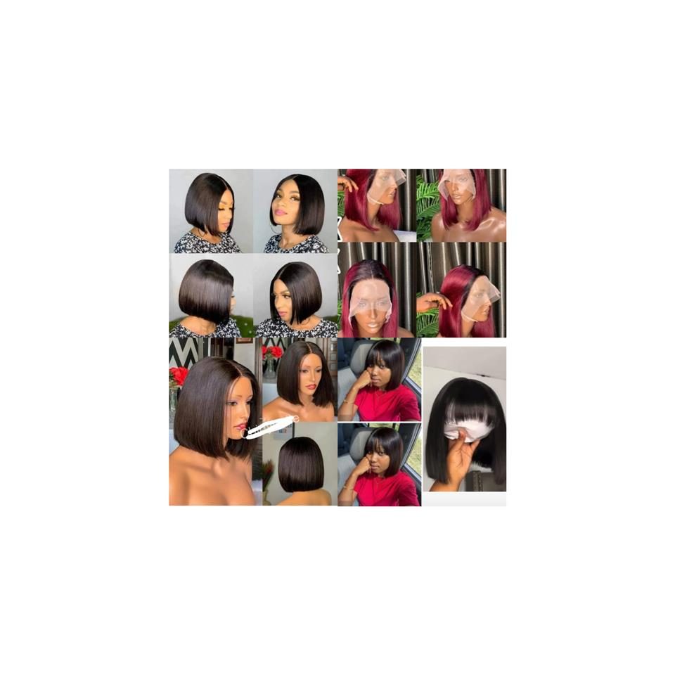 Hairs clothes phones and bags