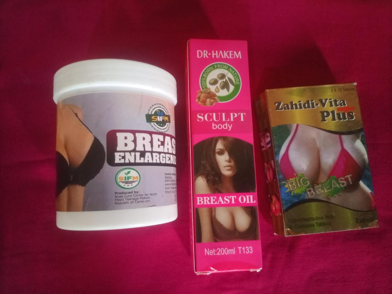 Breast enlargement combo