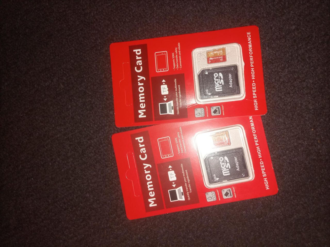 Extreme pro memory card
