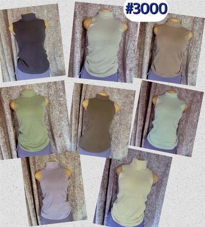 Female Sleeveless Turtleneck