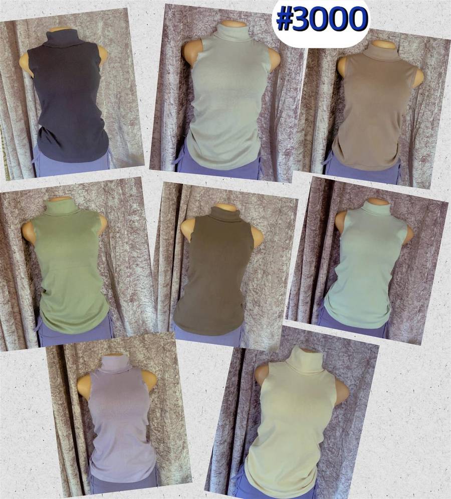 Female Sleeveless Turtleneck
