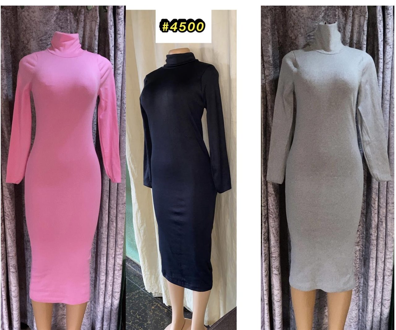 Female Turtleneck Gown