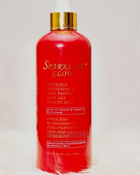 Sparkling Glow whitening milk lotion