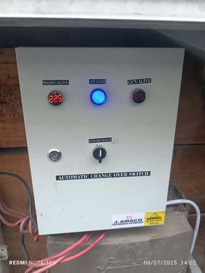 ATS AUTOMATIC CHANGE OVER PANEL