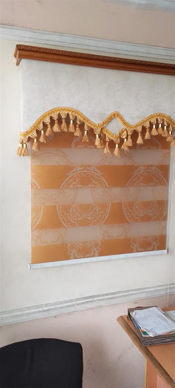 Day and night window blind