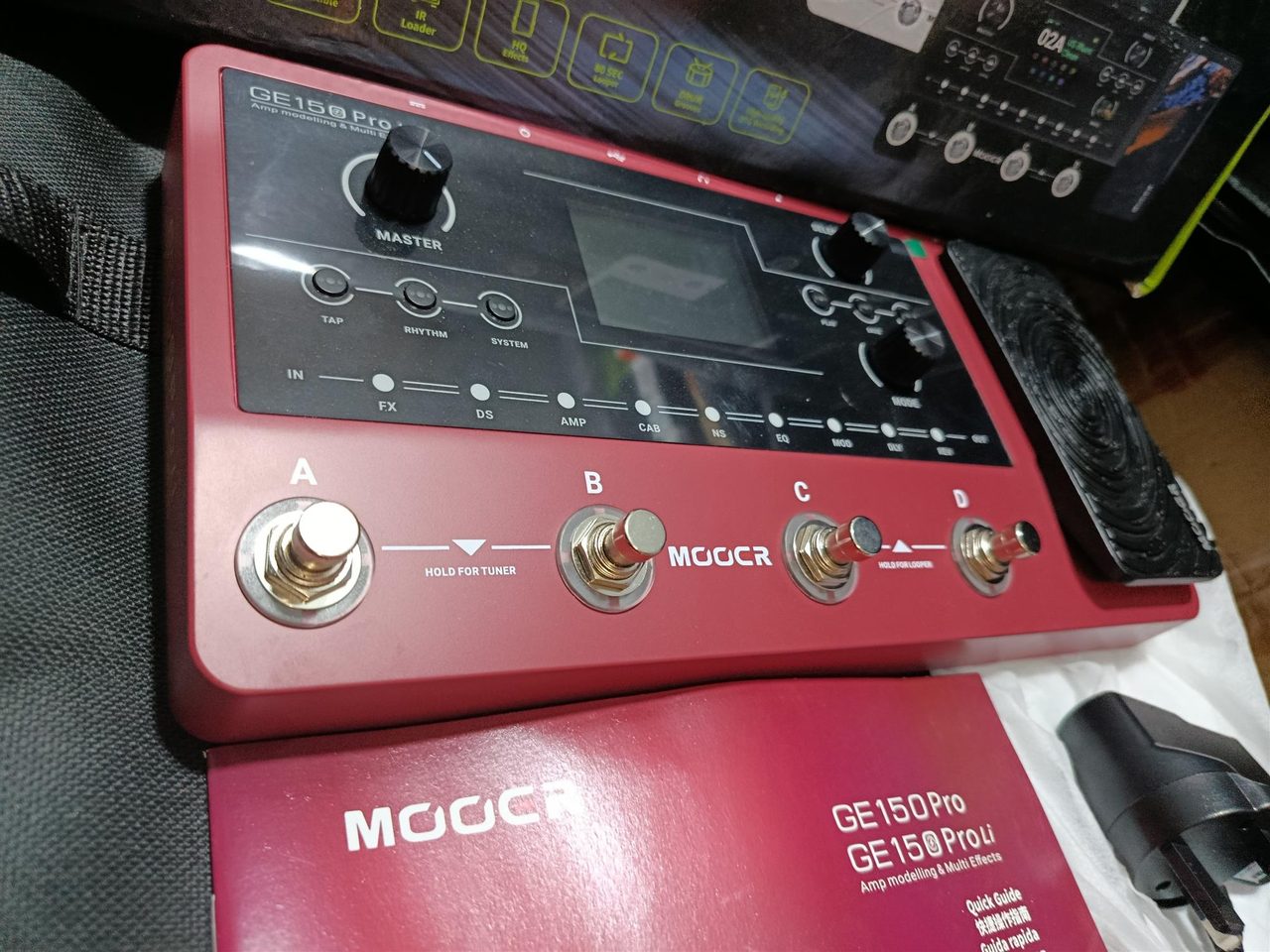 Rechargeable MOOER GE-150 PRO LI effect