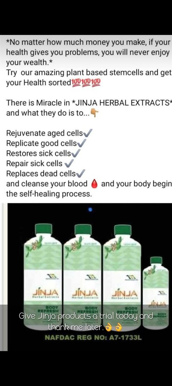 Jinja herbal drink/Health with natural herbal