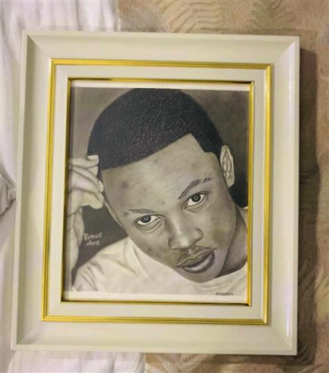 Framed Pencil portraitures