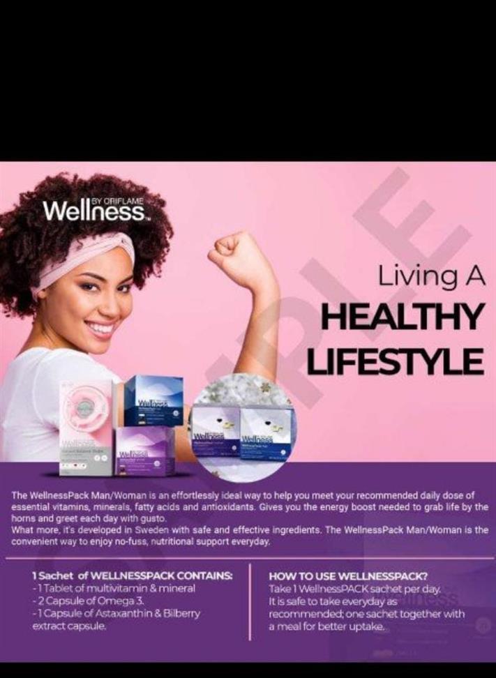 Oriflame wellness 4 both men and women