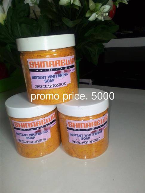 Instant whitening products