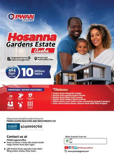 Hosanna Gardens Estate,