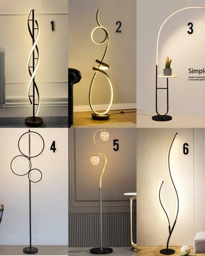 FANCY FLOOR LAMPS