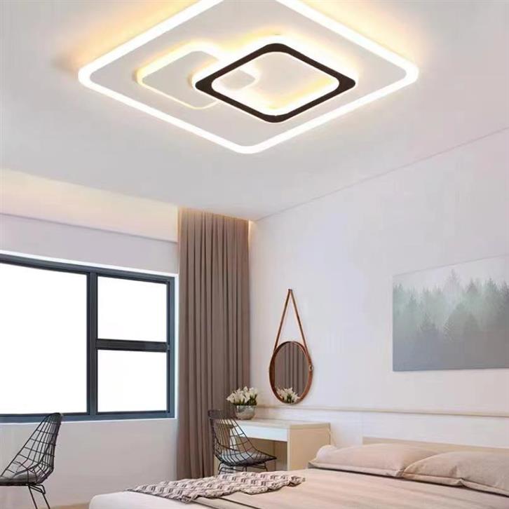 3 colours square flosh chandelier