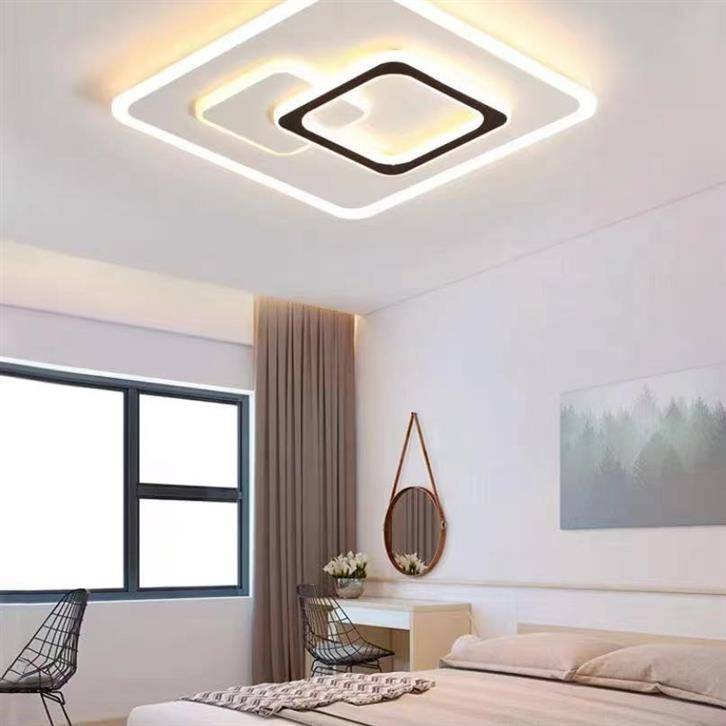 3 colours square flosh chandelier