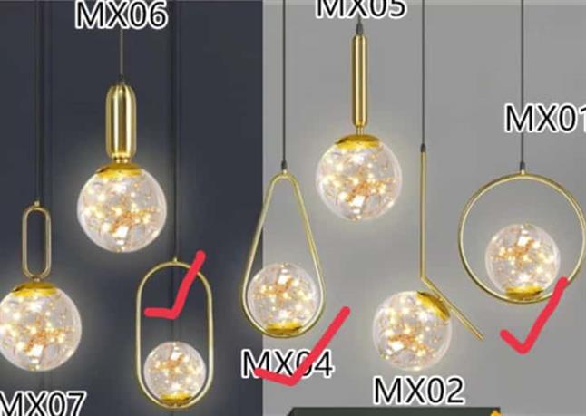 Led drop pendant light