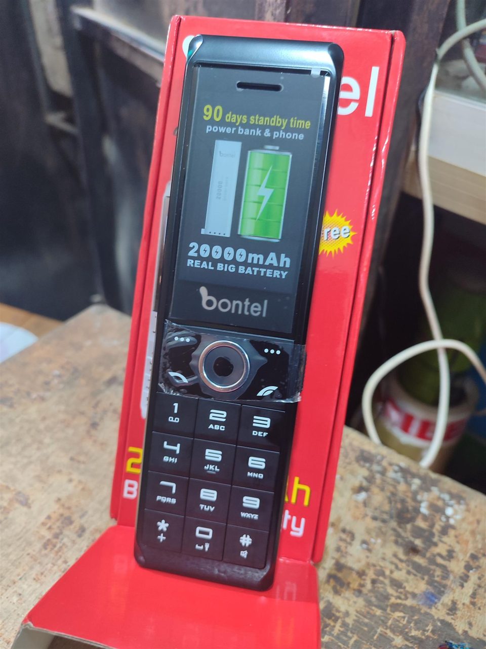 Bontel  with power bank/2000mh battery
