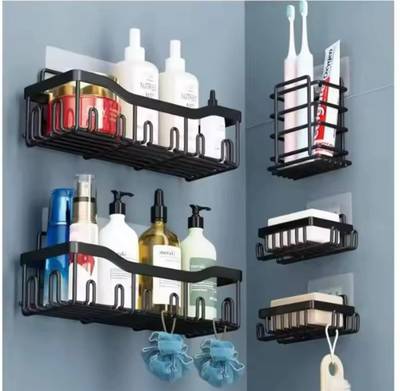 5 PCs toilet rack organizer