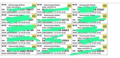 Recharge card