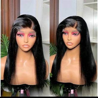 Human blended wig