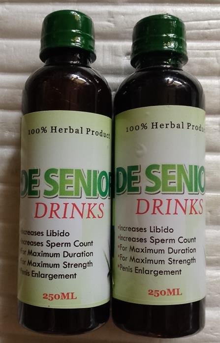 De Senior Men Drink for Penis Enlargemen